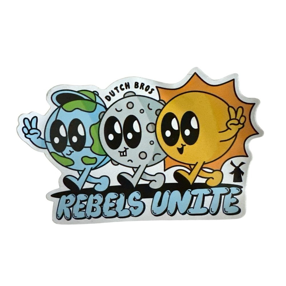 Dutch Bros Coffee April 2024 Sticker Drop